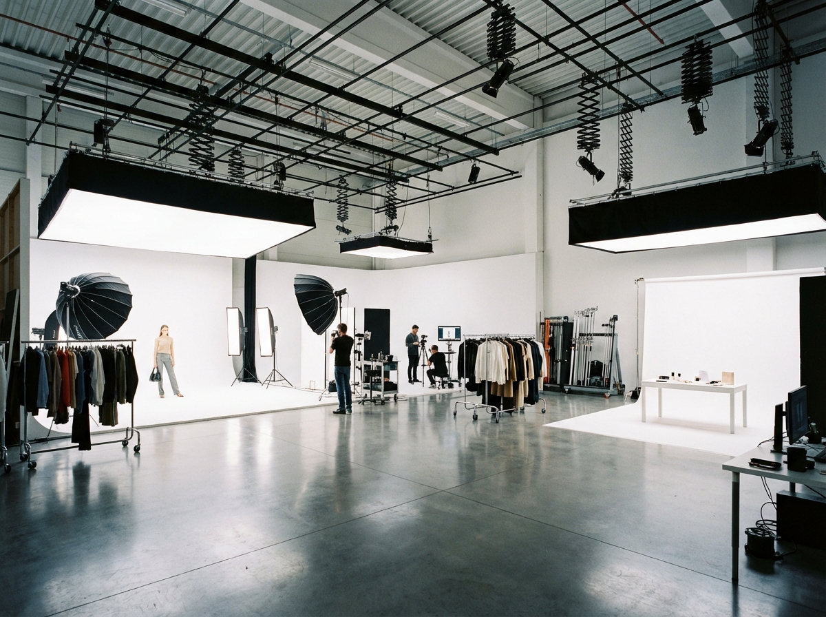 Fashion expert reviewing AI output